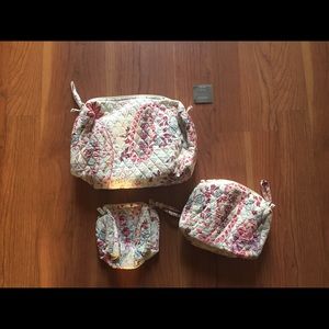 Pottery Barn Elisabeth Paisley Makeup bags